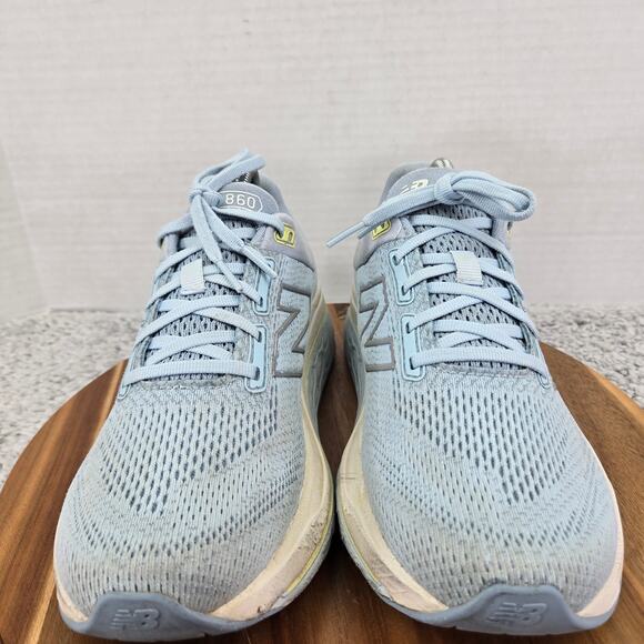 New Balance Fresh Foam 860v14 Light Chrome Blue Daily Running Shoes Womens 10 B - Picture 7 of 15